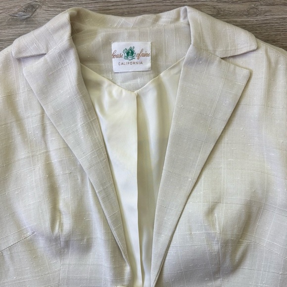 Jack Bloom California Vintage Short Blazer 3/4 Sleeves Lined - Picture 2 of 11